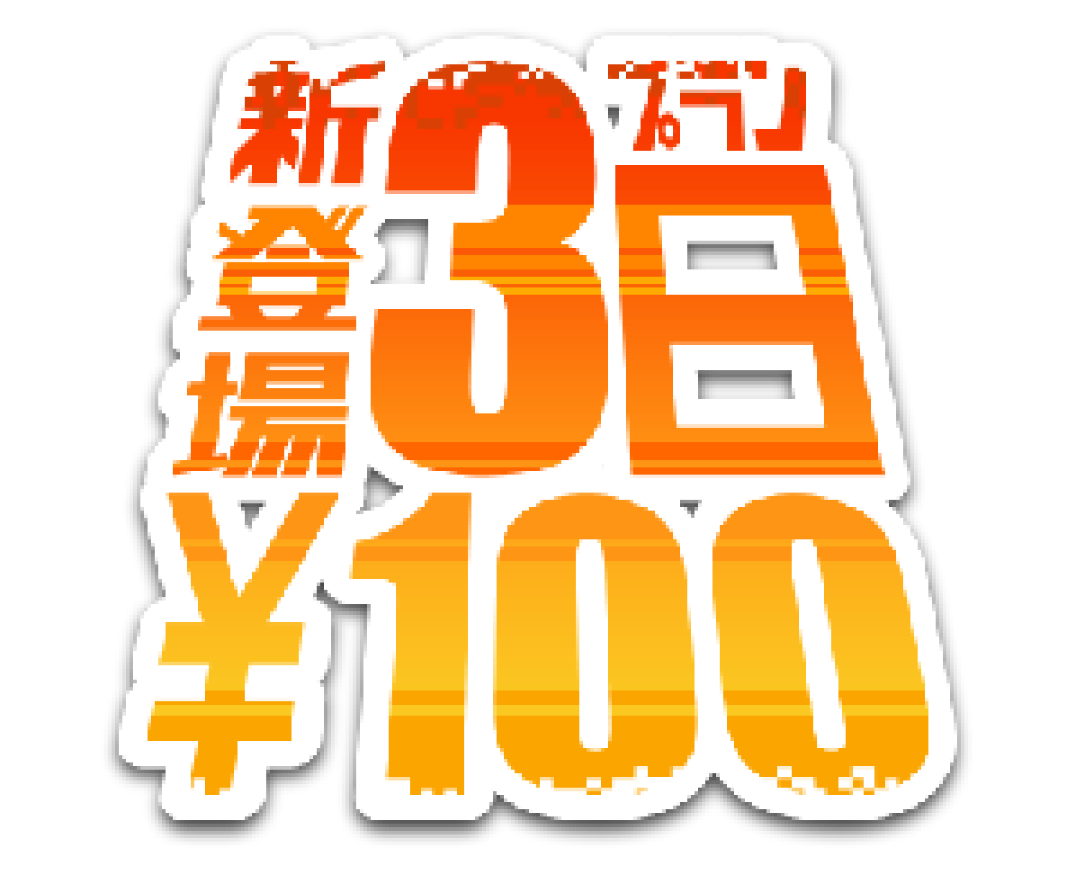 旅行や出張にピッタリ 3日プラン